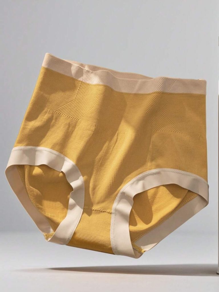 6pcs Women's Seamless High Waist Triangle Panties, Assorted Colors - Image 20