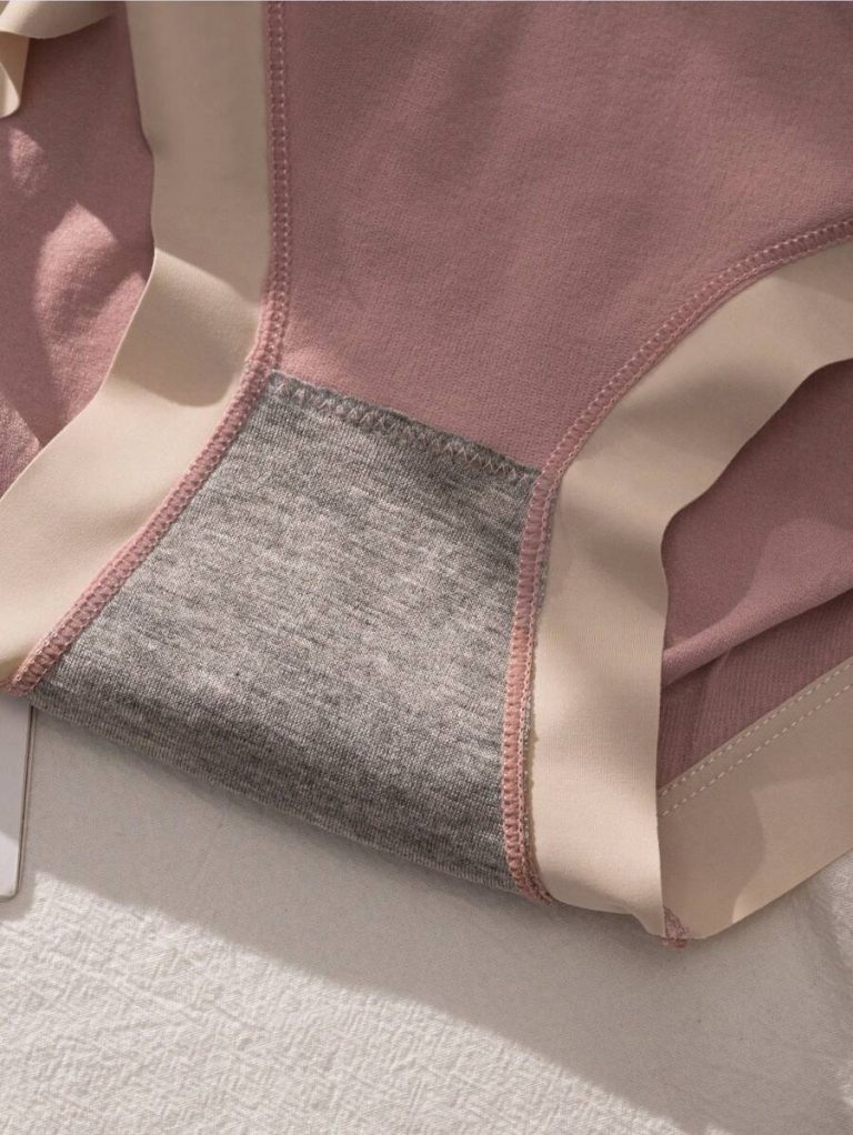 6pcs Women's Seamless High Waist Triangle Panties, Assorted Colors - Image 22
