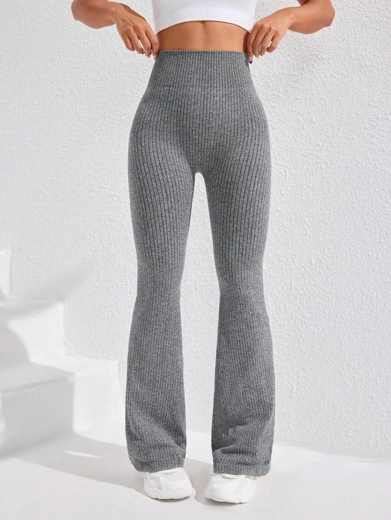 Studio SHEIN Sport 2pcs Seamless Sports Yoga Leggings Workout Leggings Ribbed Leggings Yoga Pants Ribbed Knit Leggings Wide Leg Leggings Knitted Leggings Flare Leggings Ribbed Wide Leg Leggings Flare Ribbed Leggings Leg Warmers Women Slouch Socks Women Thigh High Socks - Image 64