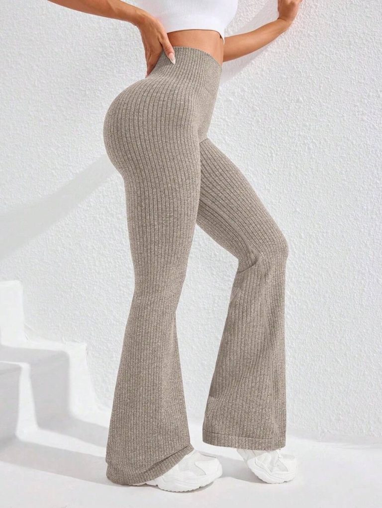 Studio SHEIN Sport 2pcs Seamless Sports Yoga Leggings Workout Leggings Ribbed Leggings Yoga Pants Ribbed Knit Leggings Wide Leg Leggings Knitted Leggings Flare Leggings Ribbed Wide Leg Leggings Flare Ribbed Leggings Leg Warmers Women Slouch Socks Women Thigh High Socks - Image 73
