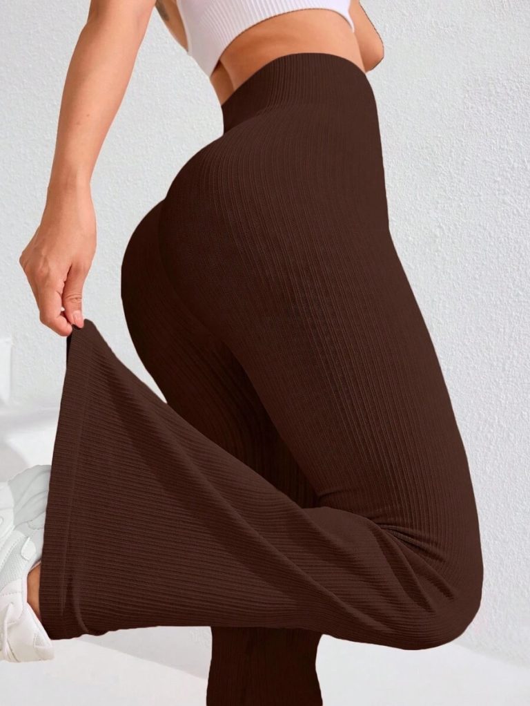 Studio SHEIN Sport 2pcs Seamless Sports Yoga Leggings Workout Leggings Ribbed Leggings Yoga Pants Ribbed Knit Leggings Wide Leg Leggings Knitted Leggings Flare Leggings Ribbed Wide Leg Leggings Flare Ribbed Leggings Leg Warmers Women Slouch Socks Women Thigh High Socks - Image 77