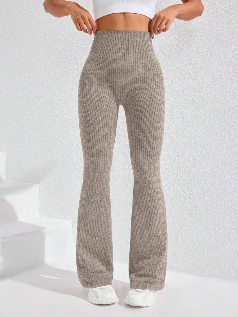 Studio SHEIN Sport 2pcs Seamless Sports Yoga Leggings Workout Leggings Ribbed Leggings Yoga Pants Ribbed Knit Leggings Wide Leg Leggings Knitted Leggings Flare Leggings Ribbed Wide Leg Leggings Flare Ribbed Leggings Leg Warmers Women Slouch Socks Women Thigh High Socks - Image 89