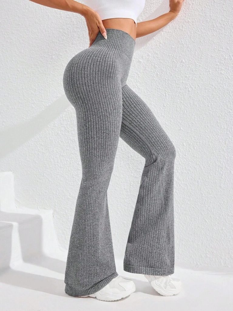 Studio SHEIN Sport 2pcs Seamless Sports Yoga Leggings Workout Leggings Ribbed Leggings Yoga Pants Ribbed Knit Leggings Wide Leg Leggings Knitted Leggings Flare Leggings Ribbed Wide Leg Leggings Flare Ribbed Leggings Leg Warmers Women Slouch Socks Women Thigh High Socks - Image 102