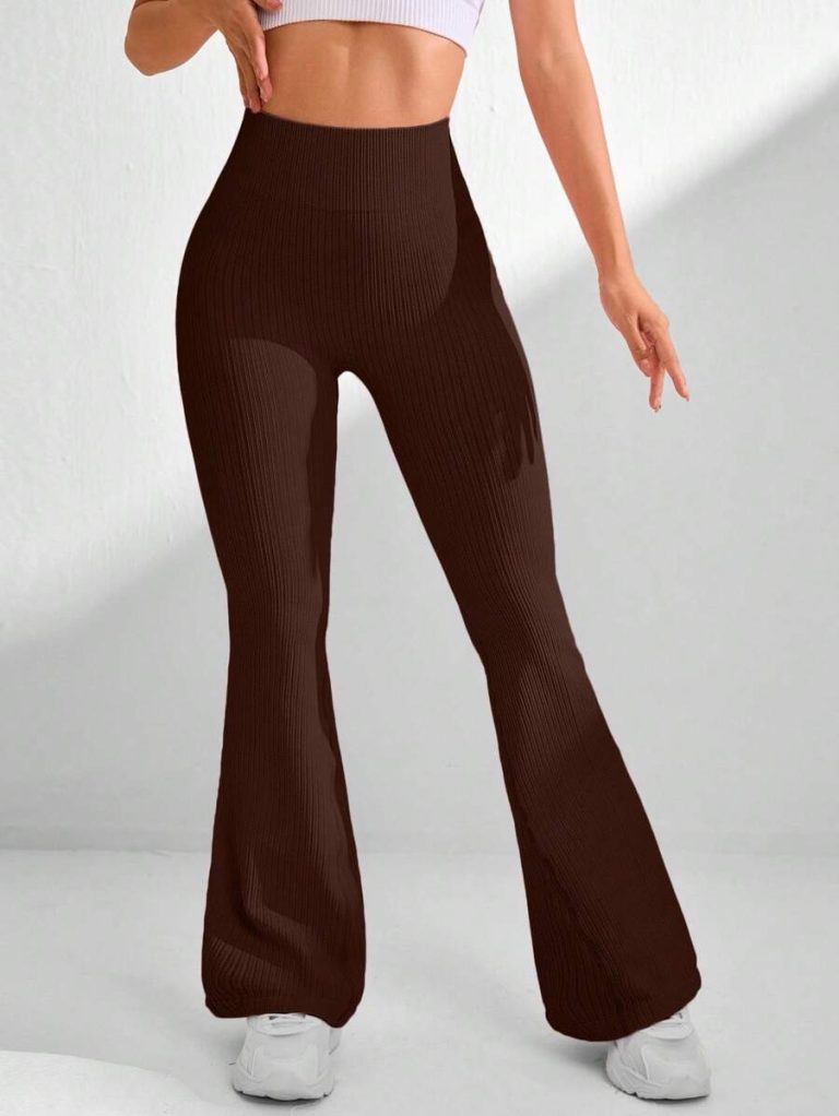 Studio SHEIN Sport 2pcs Seamless Sports Yoga Leggings Workout Leggings Ribbed Leggings Yoga Pants Ribbed Knit Leggings Wide Leg Leggings Knitted Leggings Flare Leggings Ribbed Wide Leg Leggings Flare Ribbed Leggings Leg Warmers Women Slouch Socks Women Thigh High Socks - Image 126