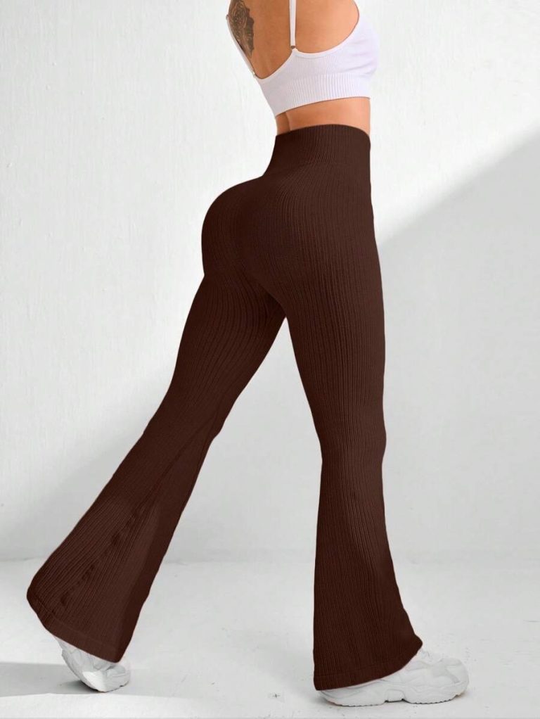 Studio SHEIN Sport 2pcs Seamless Sports Yoga Leggings Workout Leggings Ribbed Leggings Yoga Pants Ribbed Knit Leggings Wide Leg Leggings Knitted Leggings Flare Leggings Ribbed Wide Leg Leggings Flare Ribbed Leggings Leg Warmers Women Slouch Socks Women Thigh High Socks - Image 129