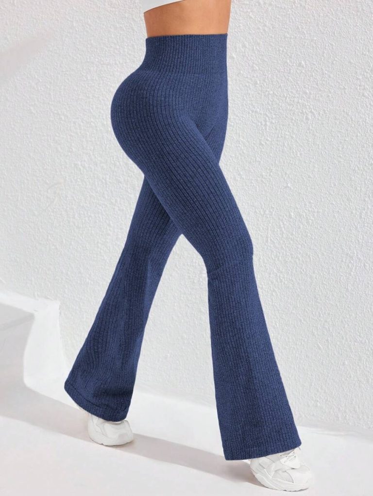 Studio SHEIN Sport 2pcs Seamless Sports Yoga Leggings Workout Leggings Ribbed Leggings Yoga Pants Ribbed Knit Leggings Wide Leg Leggings Knitted Leggings Flare Leggings Ribbed Wide Leg Leggings Flare Ribbed Leggings Leg Warmers Women Slouch Socks Women Thigh High Socks - Image 147