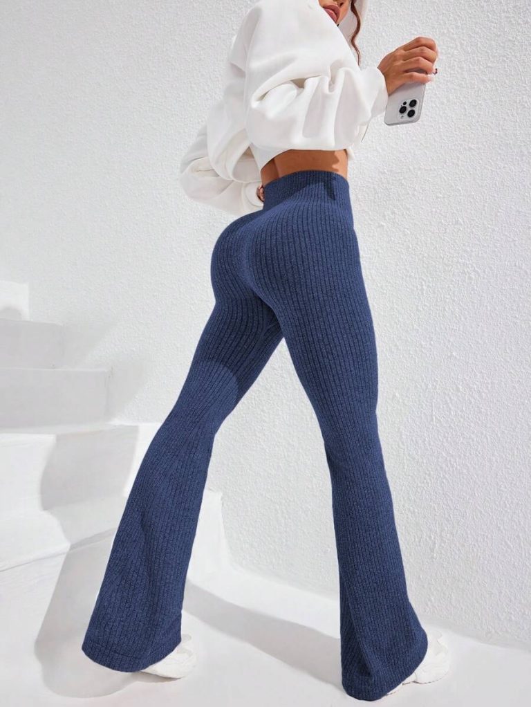 Studio SHEIN Sport 2pcs Seamless Sports Yoga Leggings Workout Leggings Ribbed Leggings Yoga Pants Ribbed Knit Leggings Wide Leg Leggings Knitted Leggings Flare Leggings Ribbed Wide Leg Leggings Flare Ribbed Leggings Leg Warmers Women Slouch Socks Women Thigh High Socks - Image 148