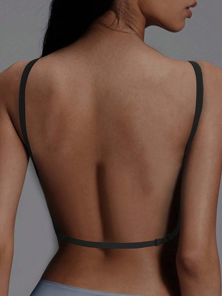 1/2 Pcs Seamless Backless Wireless Bra - 3-Way Cross-Back Design, Removable Pads & Adjustable Straps, Elegant Everyday Undergarment For Women, Comfortable Undergarment, Sleek Underwear, Smooth Texture - Image 10
