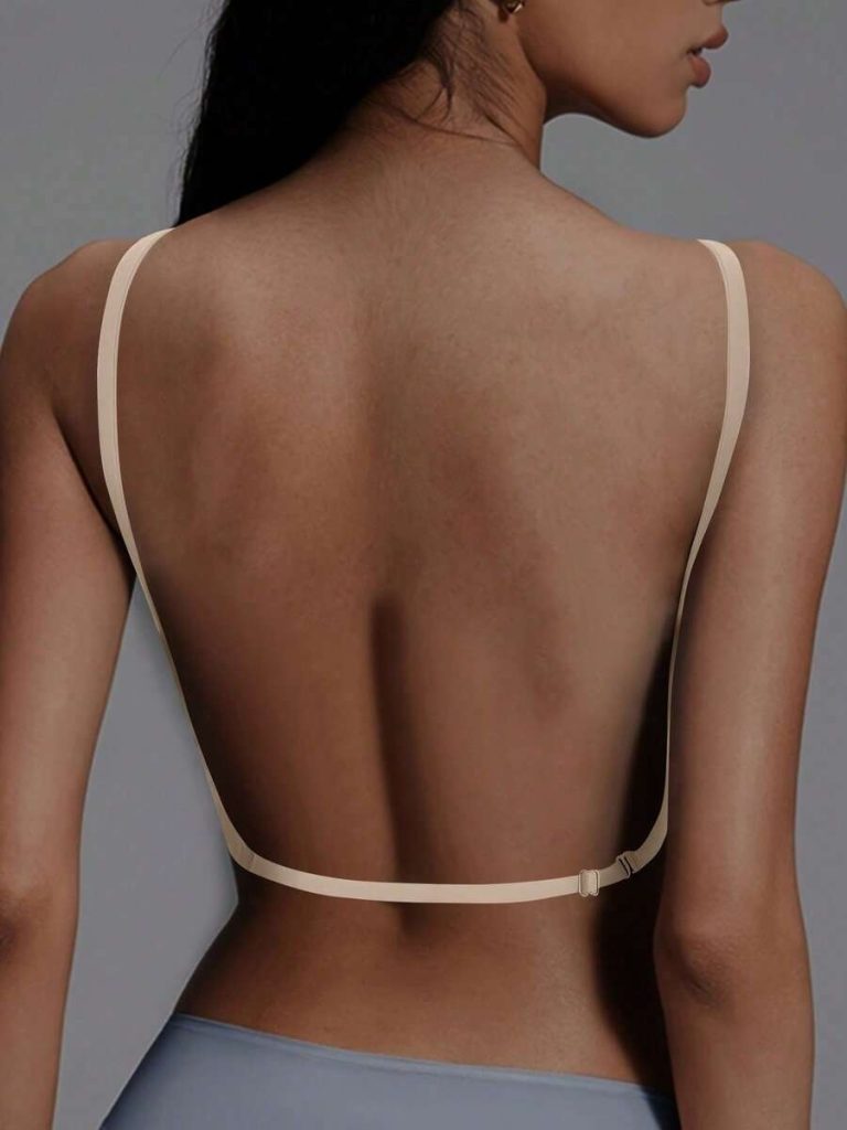 1/2 Pcs Seamless Backless Wireless Bra - 3-Way Cross-Back Design, Removable Pads & Adjustable Straps, Elegant Everyday Undergarment For Women, Comfortable Undergarment, Sleek Underwear, Smooth Texture - Image 20