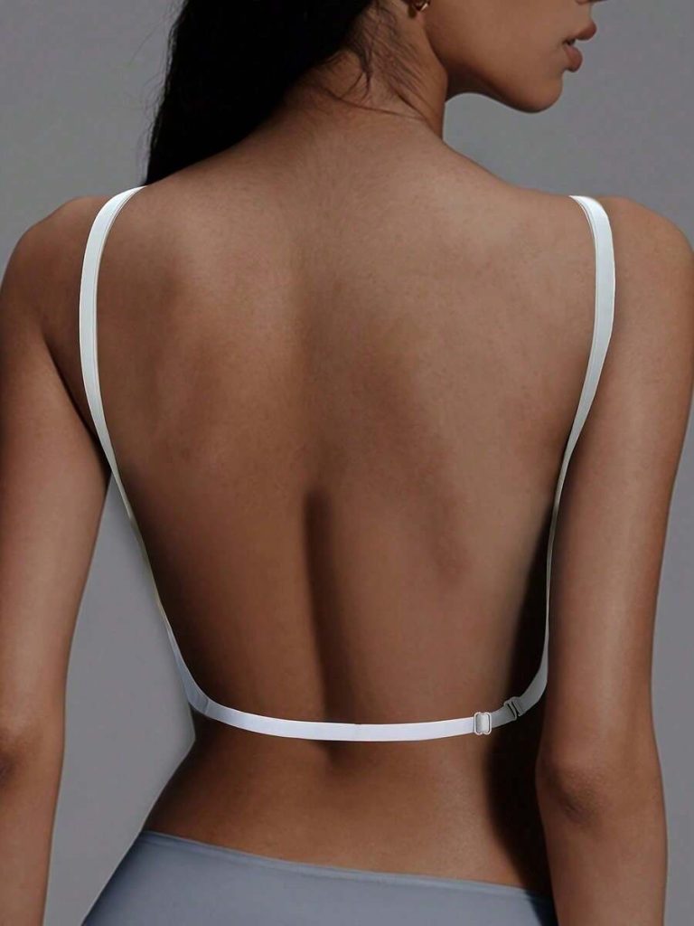 1/2 Pcs Seamless Backless Wireless Bra - 3-Way Cross-Back Design, Removable Pads & Adjustable Straps, Elegant Everyday Undergarment For Women, Comfortable Undergarment, Sleek Underwear, Smooth Texture - Image 26