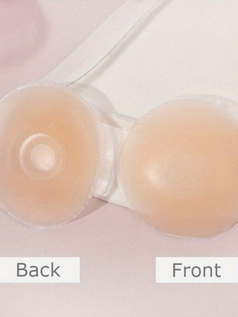 12pcs Reusable Nipple Covers, Strapless Invisible Self-Adhesive Breast Lift Pasties, Women's Lingerie & Underwear Accessories - Image 4