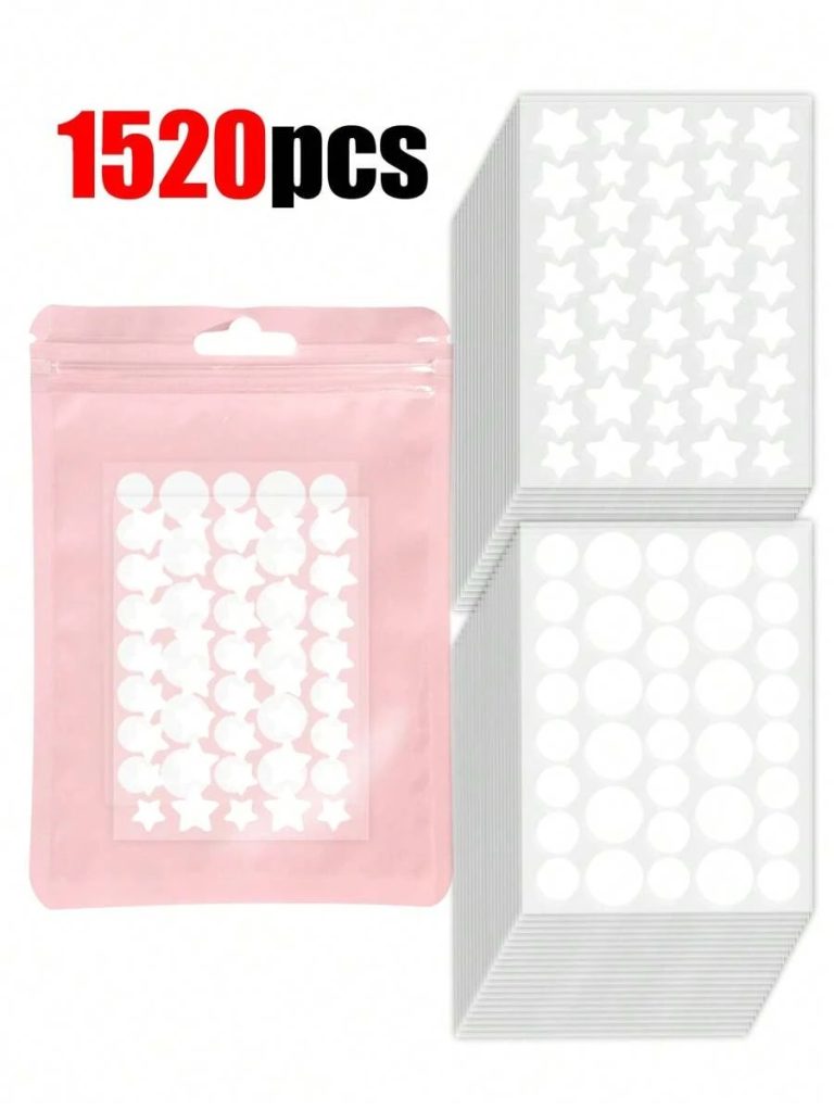 255pcs Pink, Black, White, Blue, Purple, Green, Star E-Star Facial Stickers, A Must-Have For Taking Photos, Facial Painting, Suitable For Various Parties, Gatherings, And Fun Activities. 102/51,Makeup,Cheap,Room Decor,Vanity,Travel,Bedroom,Makeup Accessories - Image 15