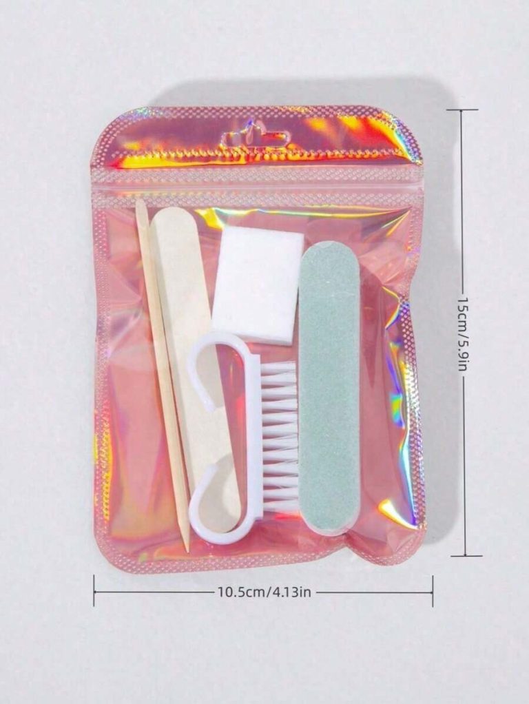 10/8/5/3/1pack ,Manicure And Pedicure Set, Mini Nail File And Orange Nail Stick Set, Double-Sided Nail File, Wooden Cuticle Pusher, Nail Cleaning Tools, Nail Stick, Nail Art Brush,Nail Tech Supplies For DIY Nail Polishing Care - Image 4