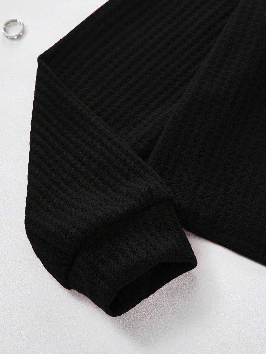 Drop Shoulder Tee & Cami Top & Shorts Lounge Set Outfit - Image 5