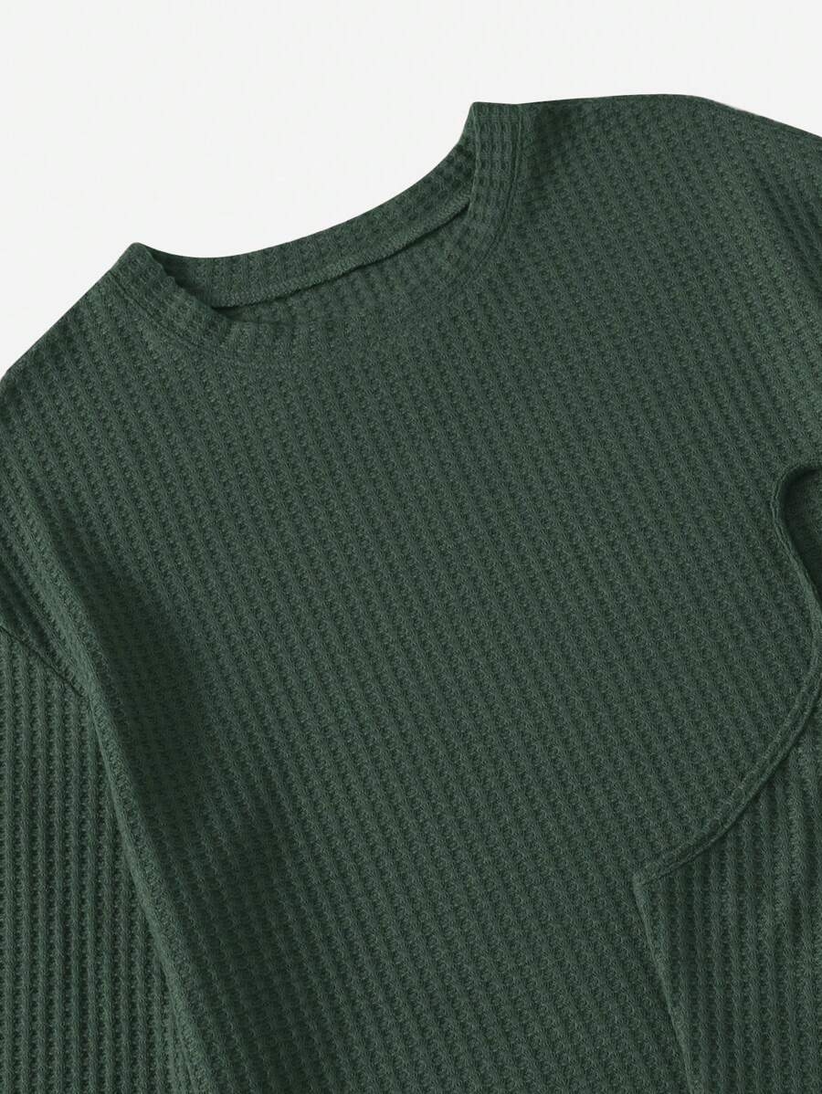 Drop Shoulder Tee & Cami Top & Shorts Lounge Set Outfit - Image 23