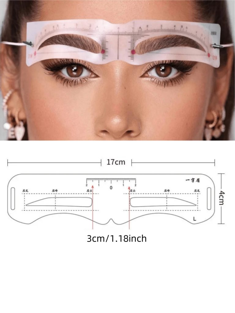 Eyebrow Shaper Template Can Be Reused For Elegant Eyebrow Makeup Tools 6PCS,Summer Style, Back To School Gift,Makeup,Cheap,Room Decor,Vanity,Travel,Bedroom,Makeup Accessories - Image 5