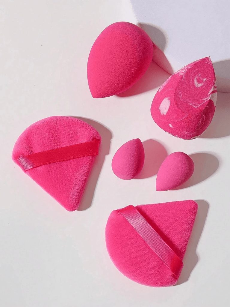 6pcs/1set Makeup Sponge Applicator Kit - Velvet Powder Puff, Concealer Sponge, Makeup Sponge, Makeup Blender Bathroom Decor Summer,Makeup,Cheap,Room Decor,Vanity,Travel,Bedroom,Makeup Accessories,Puff,Makeup Blender,Powder Puff,Makeup Sponge - Image 27