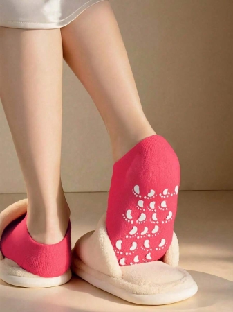 1pair Silicone Gel Moisturizing Socks For Foot Care, Prevent Cracking,Remove Dead Skin,Protective And Elastic Foot Care Socks - Image 15