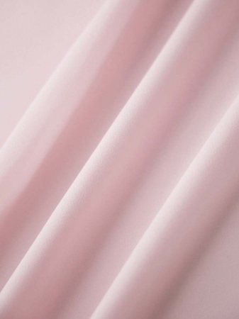 Women Y2k Pink Sheer Mesh Mini Dress Sexy Babydoll Lingerie Nightgown See Through Cowl Neck Backless Dress Long Sleeve Loungewear Sleepwear Exotic Nightwear - Image 6