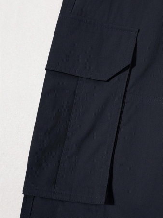 Manfinity Homme Men Solid Color Cargo Pants For Outdoor Camping, Fall - Image 106