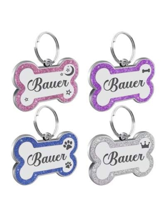 Custom Dog Tags Pendant, Personalised Cat Dog Puppy Pet ID Name Pendants, Collar Tag Pendant Pet Accessories Bone Glitter Pendant, Perfect Gift For Your Pet Ornamental,Sequins Stylish,Contracted,Cute,Cuties,Fashion,Colorful Unique,Customized Christmas Decor,Dog Name/ID Tags Personalized,Treasure Finds Ideal Gifts For Him Her,Family,Friends,Pet Lovers,Pet For Anniversaries,For Birthdays,For Christmas,For Housewarming,For Fall/Autumn/Winter Ornamental,Engraved Stylish,Fashion,Colorful,Vintage,Cute,Contracted,Cuties Custom,Unique,Customized,Personalized Pet For Anniversaries,For Birthdays,Vacay Vibes