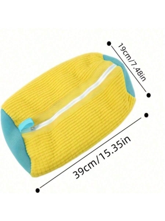 Durable Shoe Washing Bag Suitable For All Shoe Types - Sturdy Polyester Zipper Closure, Plush Lining Interior Protective Laundry Bag, Reusable, Great For Athletic, Sneakers And Casual Shoes - Image 9