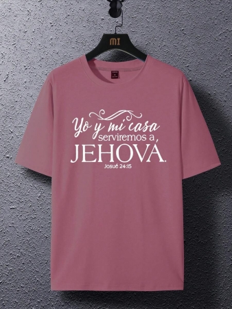 Manfinity Homme Men's Summer Casual Short Sleeve T-Shirt With Slogan Print And Round Neck - Image 7