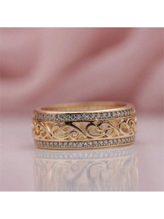 1pc Luxury Hollow Retro Women Ring - Image 3