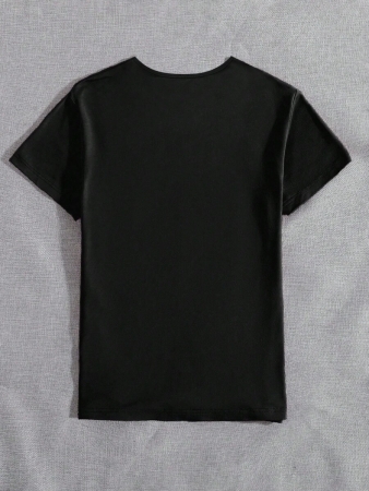 Pray.Wait.Trust Faith Short Sleeve V-Neck T-Shirt For Women, Casual Everyday Wear - Image 3