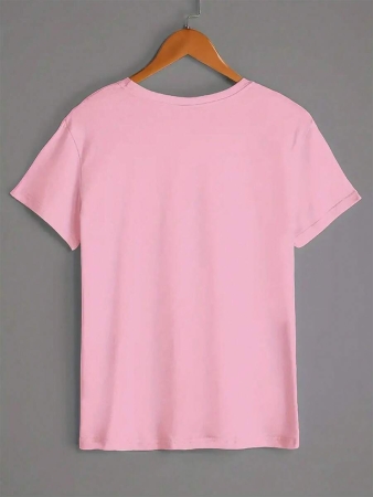 INAWLY Women Floral Print Short Sleeve Round Neck T-Shirt, Comfortable And Versatile - Image 46