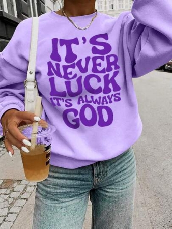 INAWLY Women's Simple Everyday Printed Crew Neck Long Sleeve Sweatshirt,Long Sleeve Tops Graduation,Back To School Outfits,Graduation,Teacher Outfits For Women,Back To School Pullover Fall Outfit