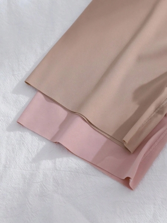 4pcs/Pack Seamless Solid Color Briefs, Simple Design - Image 54