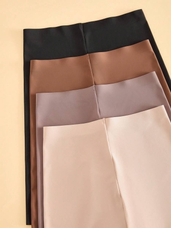 4pcs/Pack Seamless Solid Color Briefs, Simple Design - Image 66