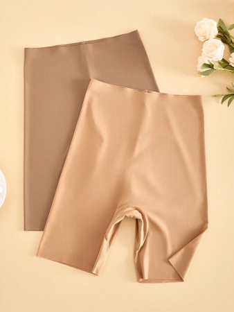 4pcs/Pack Seamless Solid Color Briefs, Simple Design - Image 71