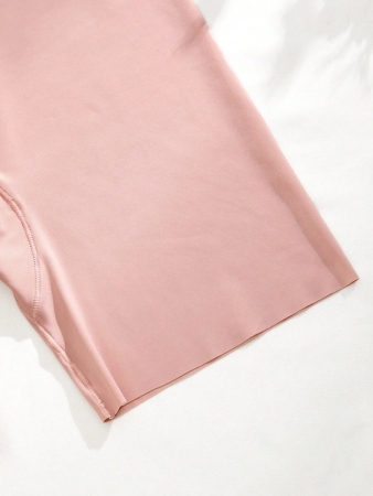 4pcs/Pack Seamless Solid Color Briefs, Simple Design - Image 110