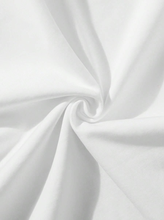 Women's White T-Shirt With Orange Tiger Stripe Bow Print - Casual Streetwear For Everyday Wear - Image 10