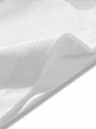 Women's White T-Shirt With Orange Tiger Stripe Bow Print - Casual Streetwear For Everyday Wear - Image 12