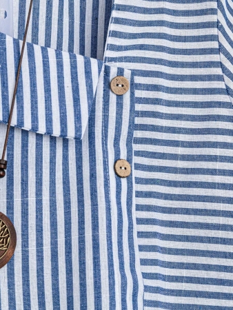 Linhara Women's Asymmetric Peplum Short Sleeve Casual Blouse For Summer - Image 23