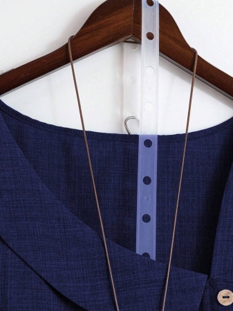 Linhara Women's Asymmetric Peplum Short Sleeve Casual Blouse For Summer - Image 114