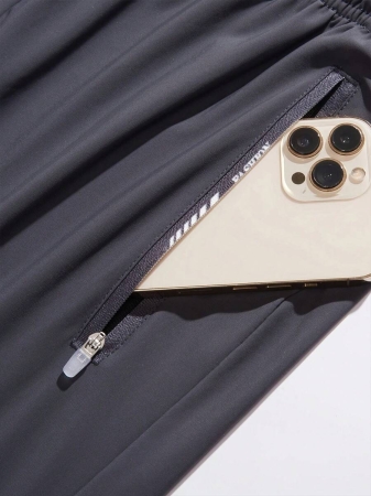 Women'S Summer Casual Joggers - Elastic Drawstring Waist, Side Pockets, Polyester & Spandex Blend, Lightweight Trousers For Outdoor, And Fitness, Jogging Pants - Image 12