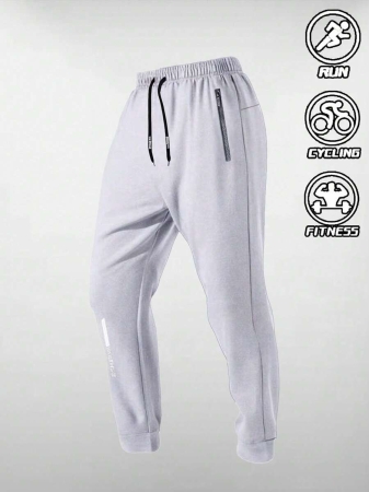 Men's Sports Pants, Quick-Dry Outdoor Casual Drawstring Sweatpants, Elastic Waist - Image 9