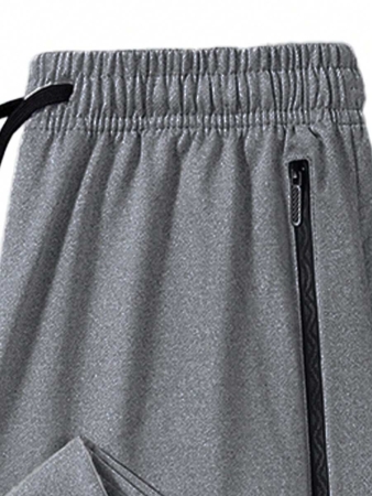 Men's Sports Pants, Quick-Dry Outdoor Casual Drawstring Sweatpants, Elastic Waist - Image 15