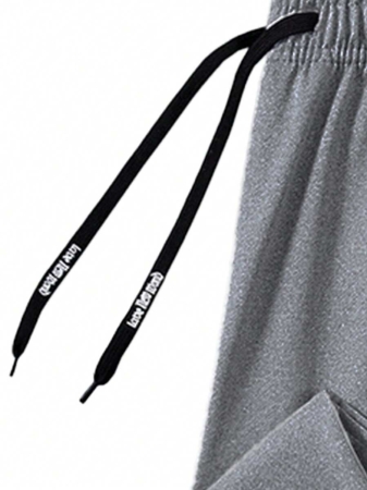 Men's Sports Pants, Quick-Dry Outdoor Casual Drawstring Sweatpants, Elastic Waist - Image 16