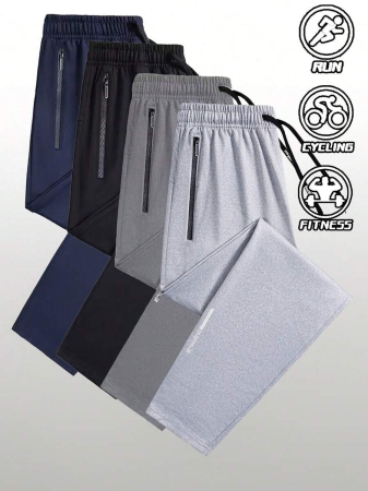 Men's Sports Pants, Quick-Dry Outdoor Casual Drawstring Sweatpants, Elastic Waist - Image 27