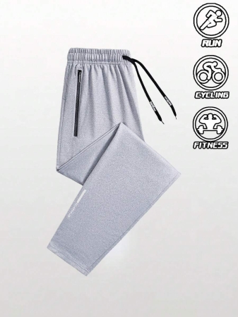 Men's Sports Pants, Quick-Dry Outdoor Casual Drawstring Sweatpants, Elastic Waist - Image 28