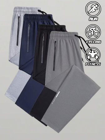 Men's Sports Pants, Quick-Dry Outdoor Casual Drawstring Sweatpants, Elastic Waist - Image 31