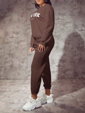 SHEIN SXY Letter Graphic Drop Shoulder Sweatshirt,Long Sleeve Tops In Fall/Winter - Image 30