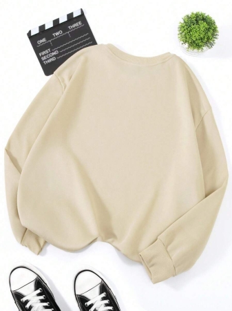 Lalippa Women's Casual Coffee Letter Embroidery Sweatshirt, Autumn/Winter - Image 25