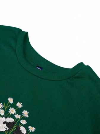 Lalippa Women's Casual Coffee Letter Embroidery Sweatshirt, Autumn/Winter - Image 41