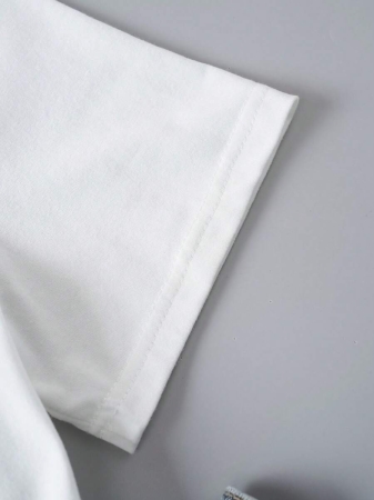 SHEIN LUNE Casual Loose Crew Neck Short Sleeve Women T-Shirt, Red, Suitable For Christmas, Merry Christmas, Reindeer, Christmas Tree,Christmas,Red Top - Image 14